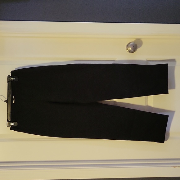 Eileen Fisher Organic Cotton Ankle Pant in Black XS NWT - Picture 7 of 12